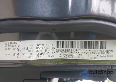 2017 Jeep Cherokee Latitude 4X4 from USA, damaged, VIN 1C4PJMCS8HW632625